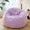 Housse de pouf géant en fausse fourrure Housse de pouf géant en fausse fourrure