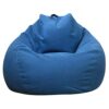 Housse de Pouf Poire XXL en Bleu