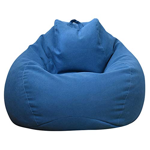 Housse de Pouf Poire XXL en Bleu