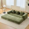 KOMHTOM Canapé 2 Places en Chenille Modulaire KOMHTOM Canapé 2 Places en Chenille Modulaire