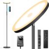 Lampadaire LED 3600LM avec Télécommande