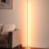 Lampadaire LED Dimmable en Doré Lampadaire LED Dimmable en Doré