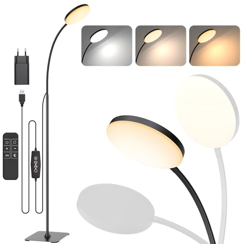 Lampadaire LED réglable avec télécommande Lampadaire LED réglable avec télécommande