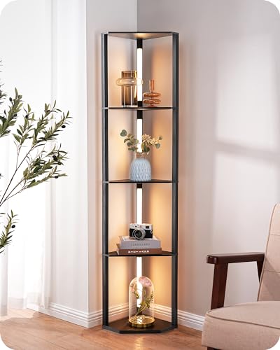 Lampadaire sur Pied avec Étagères Dimmable Lampadaire sur Pied avec Étagères Dimmable