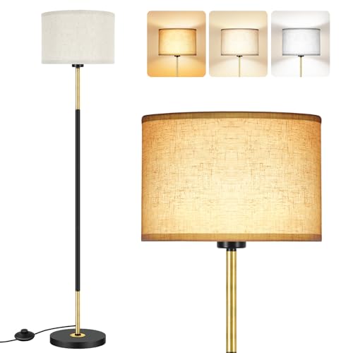 Lampadaire sur Pied Vintage Design Noir Or Lampadaire sur Pied Vintage Design Noir Or