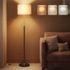 Lampadaire VASAGLE avec Hauteur Réglable