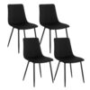 Lot de 4 Chaises de Salle à Manger Lot de 4 Chaises de Salle à Manger