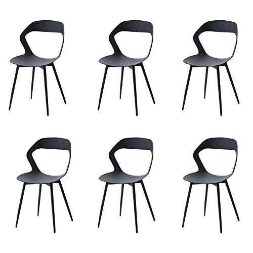 Lot de 6 Chaises Scandinaves Élégantes Lot de 6 Chaises Scandinaves Élégantes