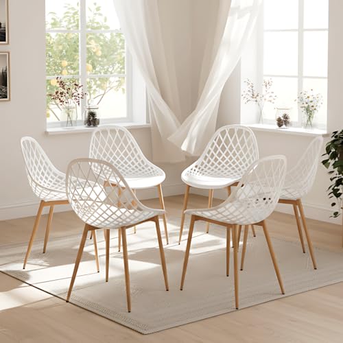 Lot de 6 Chaises Scandinaves Modernes Lot de 6 Chaises Scandinaves Modernes