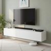 Meuble TV Blanc Moderne 180 cm Meuble TV Blanc Moderne 180 cm