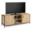 Meuble TV Design Industriel 140 cm Detroit