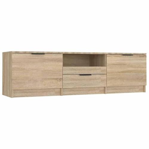 Meuble TV en Chêne Sonoma 140 cm Meuble TV en Chêne Sonoma 140 cm