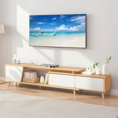 Meuble TV Extensible 140–190 cm Modern