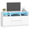 Meuble TV LED RGB avec Télécommande Meuble TV LED RGB avec Télécommande