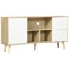 Meuble TV Modern avec Rangement Efficace