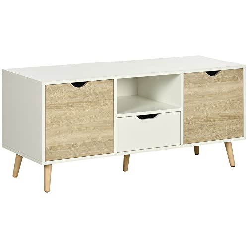Meuble TV Moderne avec Rangement Élégant