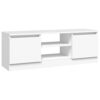 Meuble TV Moderne en Bois Blanc Meuble TV Moderne en Bois Blanc