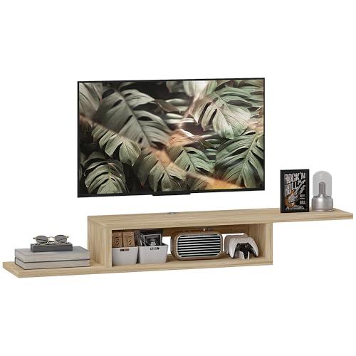 Meuble TV Mural Flottant Contemporain Meuble TV Mural Flottant Contemporain
