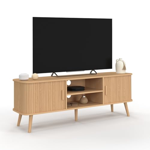 Meuble TV Romie 140 cm en Chêne Meuble TV Romie 140 cm en Chêne