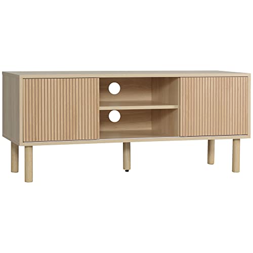 Meuble TV Scandinave avec Rangement Pratique