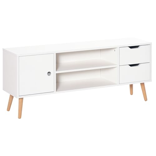 Meuble TV Scandinave avec Rangements Meuble TV Scandinave avec Rangements