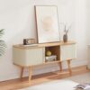 Meuble TV Scandinave en Bambou Meuble TV Scandinave en Bambou