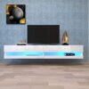 Meuble TV Suspendu avec Éclairage LED Meuble TV Suspendu avec Éclairage LED