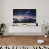 Meuble TV Suspendu Blanc 180 cm Meuble TV Suspendu Blanc 180 cm