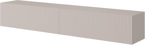 Meuble TV Suspendu Design Épuré 175 cm