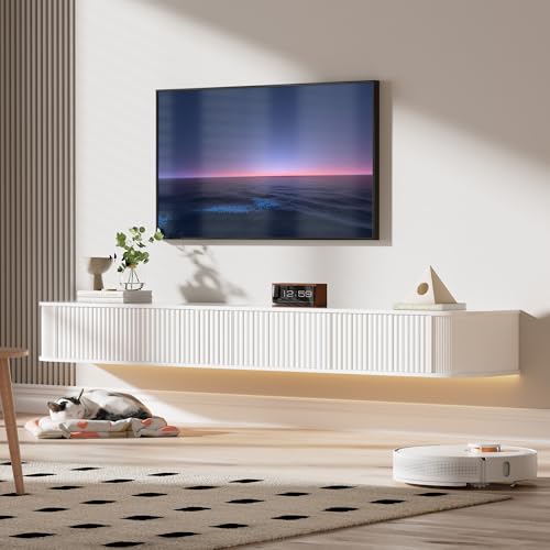 Meuble TV Suspendu Flottant avec LED Meuble TV Suspendu Flottant avec LED
