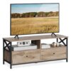Meuble TV VASAGLE pour Télévision 55 Pouces