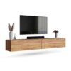 Meuble TV West 200 cm Chêne Doré