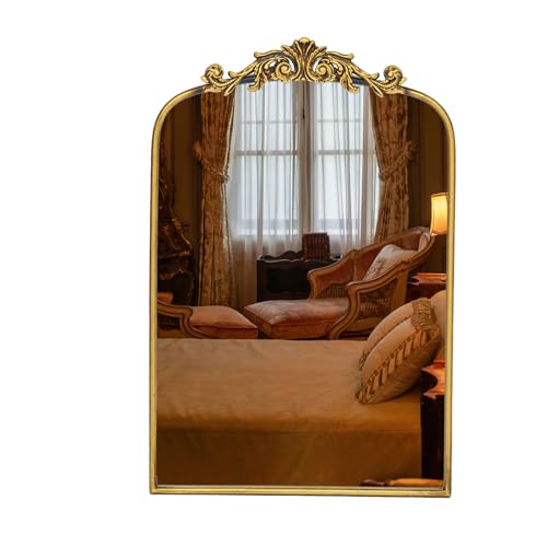 Miroir Baroque Antique Doré 40x61cm Miroir Baroque Antique Doré 40x61cm