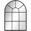 Miroir Mural Arqué Style Industriel 70x50 cm Miroir Mural Arqué Style Industriel 70x50 cm