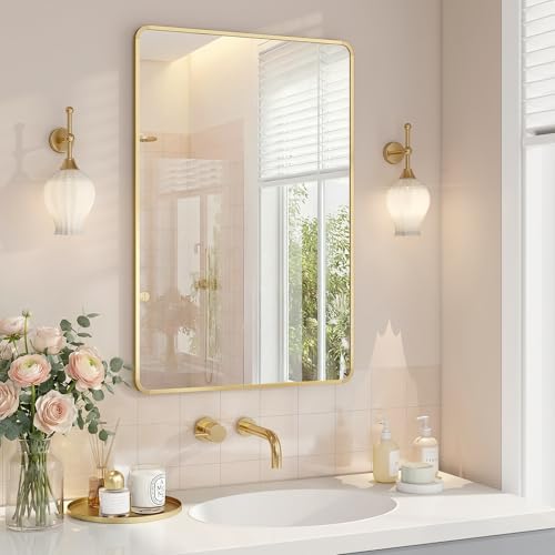Miroir Rectangulaire en Aluminium 91x61 cm Miroir Rectangulaire en Aluminium 91x61 cm