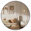 Miroir Rond Noir 61 cm SONGMICS Miroir Rond Noir 61 cm SONGMICS