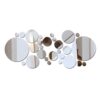 Miroirs autocollants muraux décoratifs ronds