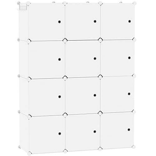 Organisateur de Rangement Cubique 12 Étagères