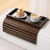 Plateau de canapé en bambou pliable Plateau de canapé en bambou pliable