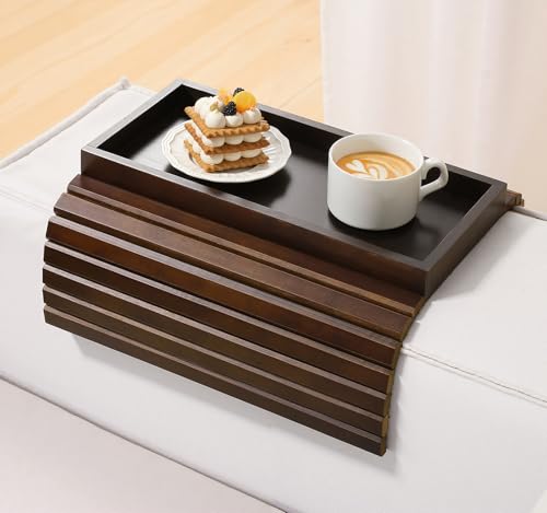 Plateau de canapé en bambou pliable Plateau de canapé en bambou pliable