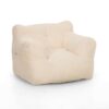 Pouf Salon Ergonomique en Velours Côtele
