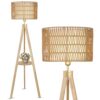 Rayofly Lampadaire Boho avec Étagère Rayofly Lampadaire Boho avec Étagère
