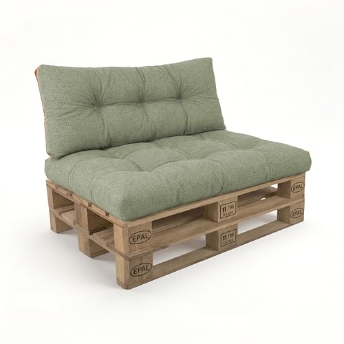 Set de Coussins pour Palette Vert