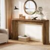 Table console de ferme en bois 140 cm Table console de ferme en bois 140 cm