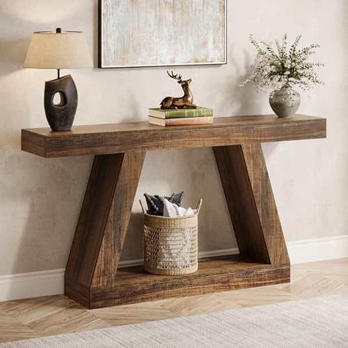 Table Console d'Entrée Rustique 140 cm Table Console d'Entrée Rustique 140 cm