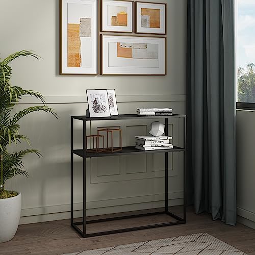 Table Console Design Industriel Noir Table Console Design Industriel Noir