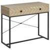 Table Console Entrée Industrielle avec Tiroirs Table Console Entrée Industrielle avec Tiroirs