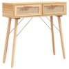 Table Console Etagère en Bois Massif Table Console Etagère en Bois Massif
