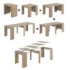 Table console extensible Compton 10 places Table console extensible Compton 10 places