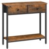 Table Console HOOBRO avec 2 Tiroirs Table Console HOOBRO avec 2 Tiroirs